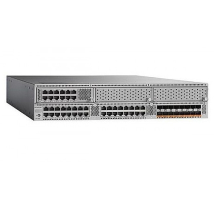 N5K-C5596T-FA - 시스코 넥서스 5000 시리즈 스위치 넥서스 5596T 차시 2RU 2PS/4Fans 32x10GT/16xSFP+ 고정 포트