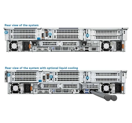 데 ll 파워 에지 R760 랙 서버 메인스트림 2U 듀얼 인텔 엑소 16x 2.5" SAS/SATA 8x NVMe 다이렉트