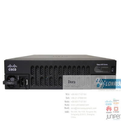 새로운 밀폐 된 브랜드 ISR 4451 Sec 펀들 라우터 ISR4451-X-SEC/K9 가동 준비
