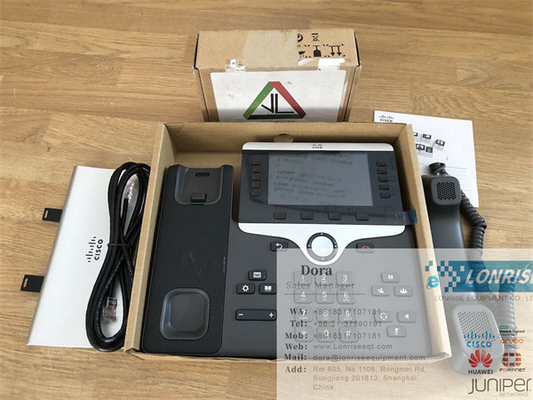 새 밀폐된 VoIP IP 전화 CP-8841-K9= 컨퍼런스 전화 CP-8841-K9 준비