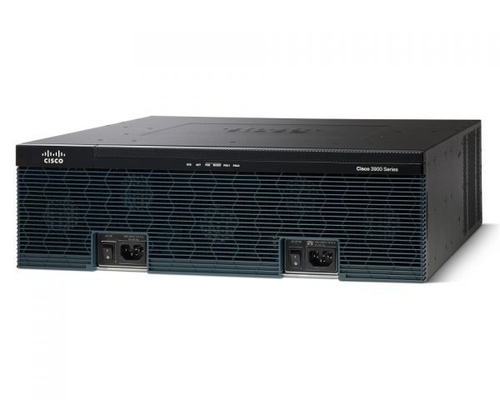 CISCO 3925 K9 라우터 3900 시리즈 ISR G2는 차세대 WAN 환경으로 더 높은 성능을 위해 업그레이드 될 수 있습니다.