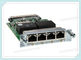 ISR 대패를 위한 Cisco VWIC3-4MFT-T1/E1 네트워크 단위 음성/WAN 인터페이스 카드