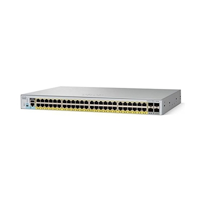 WS C2960L 48PQ-LL 시스코 촉매 2960L 스위치 GigE PoE+ 4x10G SFP+ Lan Lite
