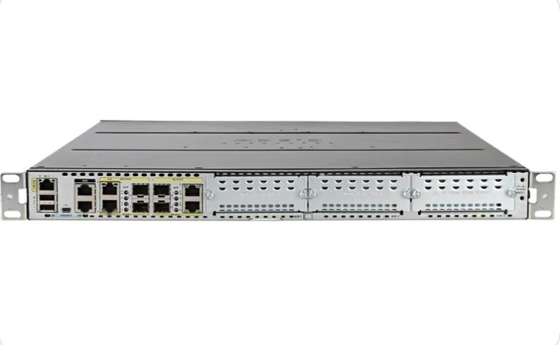 ISR4431-K9는 3개의 네트워크 인터페이스 모듈을 지원합니다. NIM 슬롯은 500 Mbps에서 1 Gbps까지 총 처리량을 제공합니다.