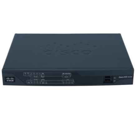 대패 CISCO891-K9 Cisco 891 GigaE SecRouter 2개의 WAN 항구 8 x 10/100 랜 항구
