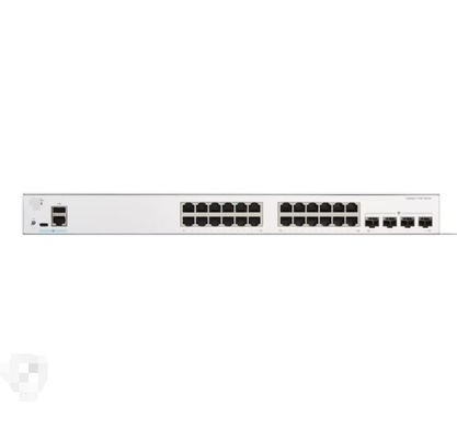 C1200-24T-4X 시스코 C1200-24T-4X 24x 10/100/1000 포트 195W 전력 예산, 4x10 기가비트 SFP, 랙 설치