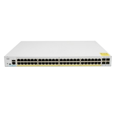 C1200-48P-4X 시스코 C1200-48P-4X 48x 10/100/1000 PoE+ 포트 375W의 전력 예산, 4x 10 Gigabit SFP, 랙 설치