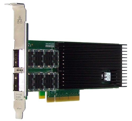 PE340G2QI71 듀얼 포트 파이버 40 기가 비트 이더넷 PCI 익스프레스 서버 어댑터 실리콤