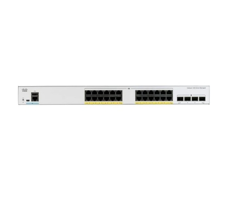 C1000-24T-4G-L - 시스코 카탈라이스트 1000 시리즈 스위치 24 10/100/1000 이더넷 포트 및 4 1G SFP Uplinks 제공