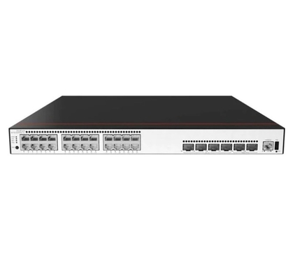 S5735-S24P4XE-V2 24*10/100/1000 SFP 포트 4*10GE SFP+ 포트 2*12GE 스택 포트 PoE+ 전원 모듈 없이