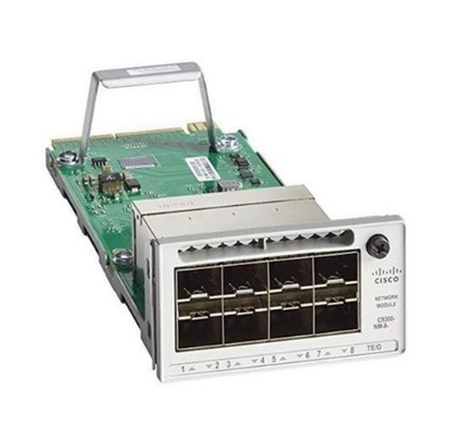 C9300X-NM-8Y 촉매 9300 시리즈 네트워크 모듈 확장 모듈 1gb 이더넷 10gb/25gb 이더넷 Sfp X 8