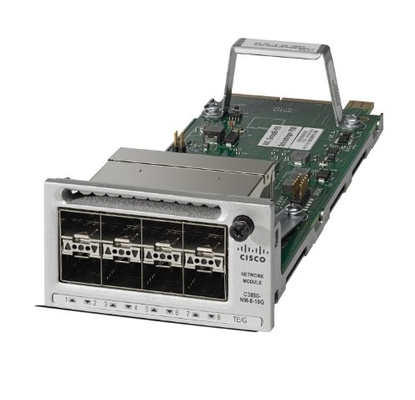 C9300X-NM-8Y 촉매 9300 시리즈 네트워크 모듈 확장 모듈 1gb 이더넷 10gb/25gb 이더넷 Sfp X 8