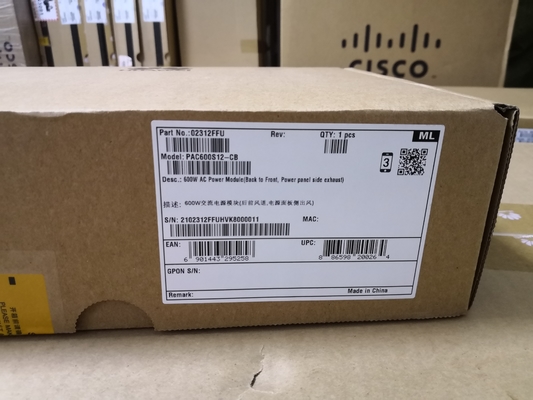 Huawei PAC600S12-CB S6000 스위치용 600W AC 전원 모듈