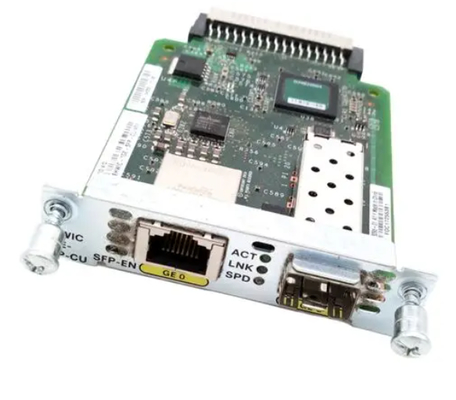 Cisco EHWIC-1GE-SFP-CU 1 포트 기가비트 이더넷 HWIC (SFP 슬롯 포함)