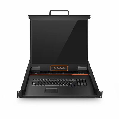 8-포트 x1 사용자 VGA 1U 랙 마운트 USB KVM 스위치, 19" LED, 8 x VGA 케이블 포함