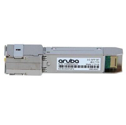 J8177D, Aruba 1G SFP 송수신기, RJ45, 100m, Cat5e