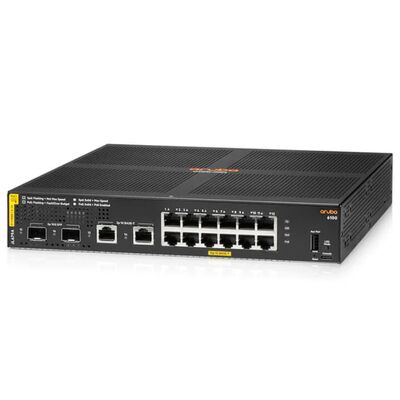 JL679A, Aruba 6100 스위치, 12xGE PoE/2xSFP+/139W PoE