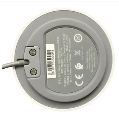 CS-MIC-TABLE-J, Cisco 테이블 마이크, 3.5mm 플러그/전방향/컴팩트한 디자인