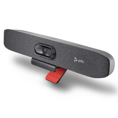 폴리 스튜디오 R30 USB 비디오 바 (4K UHD, 120° FOV, 3-Mic Array, DirectorAI, USB-C, 모델: 842D2AA)