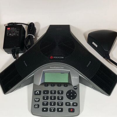 SoundStation-Duo, Polycom SoundStation, 컨퍼런스 폰, PSTN/IP 듀얼 모드, Hi-Fi 마이크