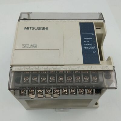 FX1N 시리즈 PLC 산업 제어기 24 I/O 포인트 릴레이 출력 및 AC 100-240V 전원 공급