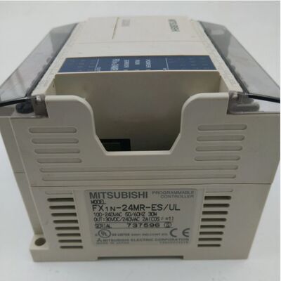 FX1N 시리즈 PLC 산업 제어기 24 I/O 포인트 릴레이 출력 및 AC 100-240V 전원 공급