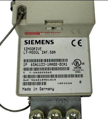 Siemens 6SN1123-1AA00-0CA1 SIMODRIVE 611 전력 모듈 - 산업 자동화용 고성능 서보 드라이브