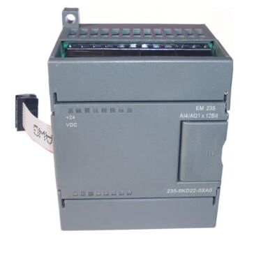 Siemens 6ES7235-0KD22-0XA8 S7-200 EM235 아날로그 I/O 모듈 PLC 확장 모듈