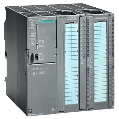PROFINET PROFBUS를 갖춘 Siemens 6ES7314-6EH04-0AB0 S7-300 CPU 314C-2 PN/DP 컴팩트 프로세서