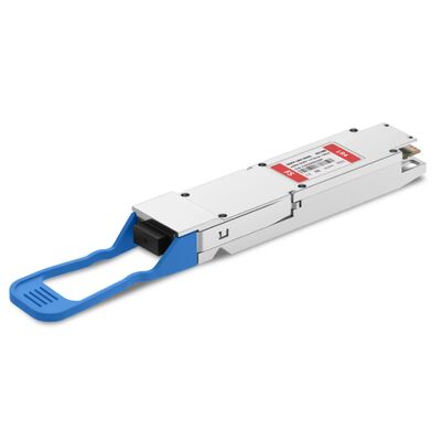 TS-OP-314H-10C/400G OSFP LR4 핀드 톱 광 수신기, 1310nm 파장과 10km 전송, 고밀도 네트워크