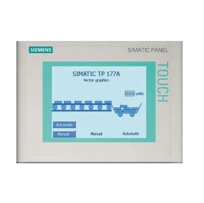 Siemens SIMATIC HMI TP177A 터치 패널 (5.7인치 STN 디스플레이, MPI/PROFIBUS DP 통신, 전면 IP65 보호 기능)