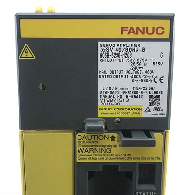 FANUC A06B-6290-H208 서보 증폭기 모듈 Alpha iSV 40/80HV-B