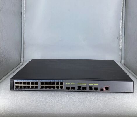 S5700-28P-LI-24S-BAT, Huawei S5700 스위치, 28xGig SFP/4x10/100/1000 또는 SFP/1 배터리 슬롯