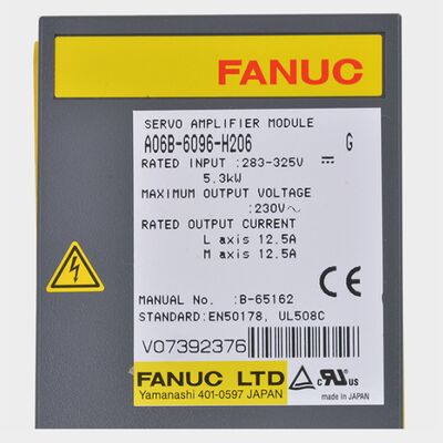 FANUC A06B-6096-H206 FSSB 인터페이스와 CNC 시스템에 대한 5.3 kW 전력