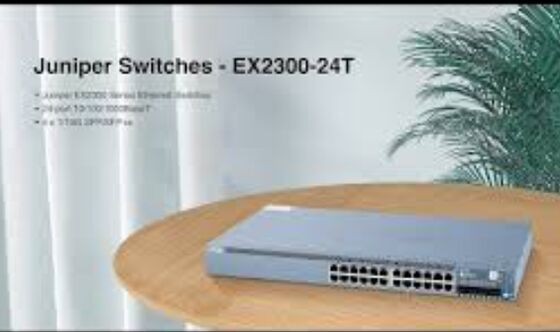 EX2300-24T, 주니퍼 EX2300 스위치, 24x1G RJ45/4x10G SFP+