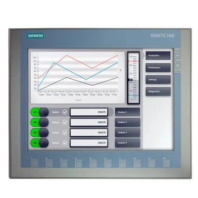 Siemens 6AV2123-2MB03-0AX0 SIMATIC HMI KTP1200 기본 패널 12" 터치 스크린