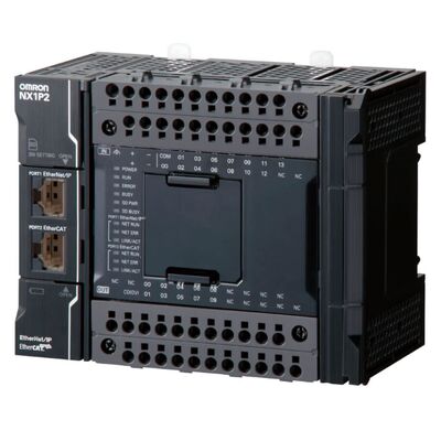 Omron NX1P2-9024DT1 PLC CPU 모듈 24 I/O 4축 모션 컨트롤러
