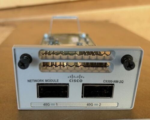 C9300-NM-2Q 40GE 네트워크 모듈, 카탈리스트 9300 시리즈 스위치용 2-포트 QSFP+ 고속 확장 모듈