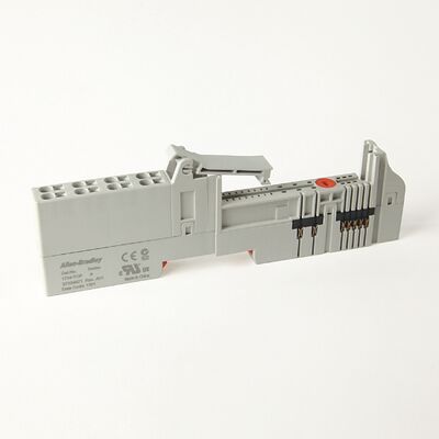 Allen-Bradley 1734-TOP POINT I/O 8단자 나사 고정 터미널 베이스 DIN 레일 실장