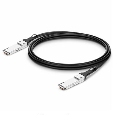 QSFP28 DAC 케이블 100Gbps 패시브 구리 다이렉트 어태치 케이블, 5M 길이, 고속 상호 연결용