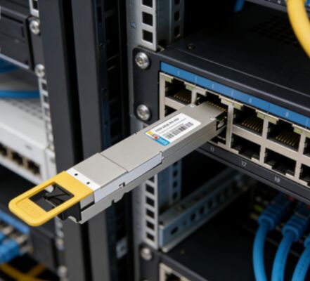 800G OSFP SR8 광 수신기 모듈, 850nm, 100m, MPO-16, PAM4, DOM