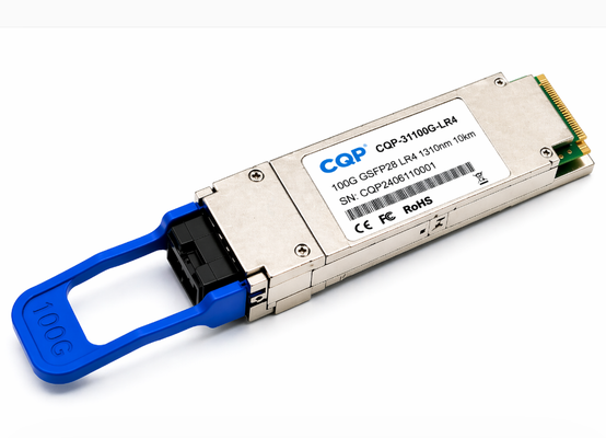 CQP-31100G-LR4 100G QSFP28 LR4 광전도체 10km SMF LC 모듈 광전도체 솔루션