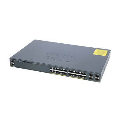 WS-C2960X-24TS-L, Cisco Catalyst 스위치, 24x10/100/1000T, 4xSFP, LAN 베이스