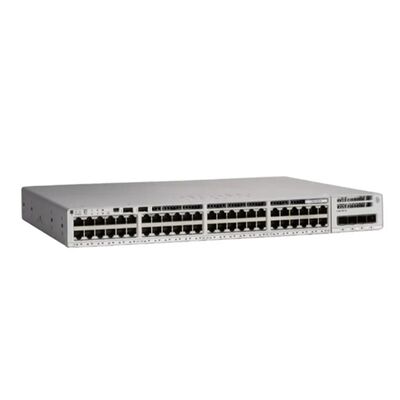 48xPoE+ 포트, Network Essentials 라이센스 및 레이어 3 기능을 갖춘 Cisco Catalyst 9200 스위치 C9200-48P-E