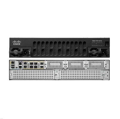 ISR4451 X K9 1~2G 시스템 처리량 4 WAN 및 LAN 포트 4 SFP 포트 10 코어 CPU 보안 음성 WAAS 지능형 WAN