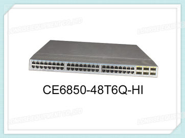 CE6850-48T6Q-HI 화웨이 스위치 48 포트 10GE RJ45 6 포트 40GE QSFP+ 에더넷을 통해 섬유 채널을 위한 팬 지원 없이
