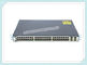 CISCO PoE 네트워크 스위치 WS-C3750X-48PF-E 48 항구 Poe 스위치 IP 서비스 선반 Mountable 형태 인자