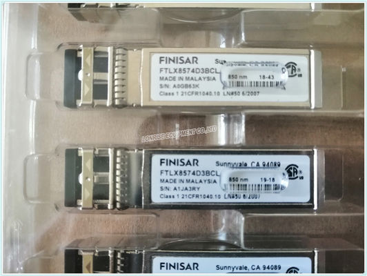 FTLX8574D3BCL 10GE 피니사르 오리지널 뉴 FTLX8574D3BCL 10GE 850nm SFP+ 광 모듈
