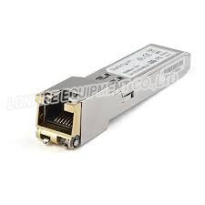GLC - TE 1000BASE - T SFP 트랜시버 모듈은 RJ-45 커넥터를 통해 구리 연결을 통해 최대 100m 연결 길이를 지원합니다.