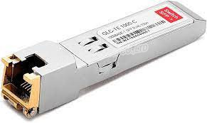 GLC - TE 1000BASE - T SFP 트랜시버 모듈은 RJ-45 커넥터를 통해 구리 연결을 통해 최대 100m 연결 길이를 지원합니다.